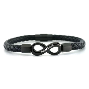 Gepersonaliseerde Infinity Armband | 1+1 Gratis